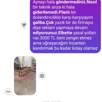 Dört Ay Boyunca Teslim Edilmeyen Sipariş Ve Kaba Davranış