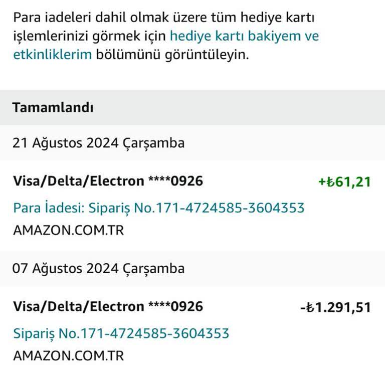 Eksik İade Tutarı Sorunu: Tam Ödeme Bekleniyor