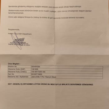 Garanti Sürecinde Hayal Kırıklığı: Jabra Elite 7 Pro Ve Amazon