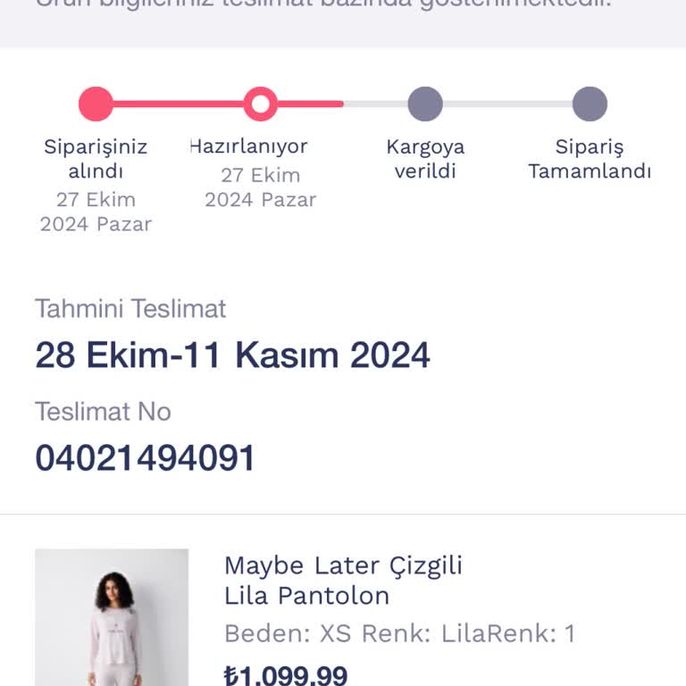 Penti Kampanyası: Teslimat Sorunu Ve İade Beklentisi