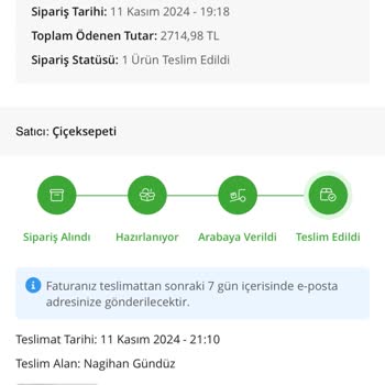 Eksik Gönderilen Ürün Şikayeti