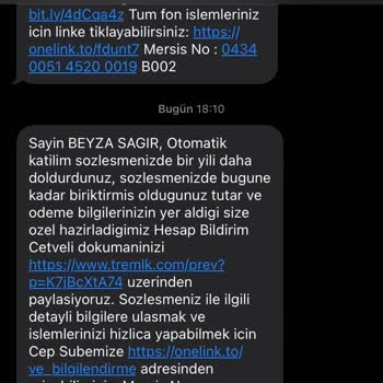 Yanlış Otomatik Katılım Bildirimi