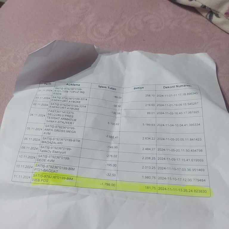 Yanlış Hesaptan Para Çekimi Sorunu