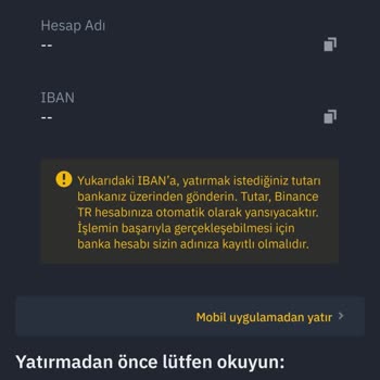 Binance TR Hesabına Erişim Sorunu Ve İşlem Engeli