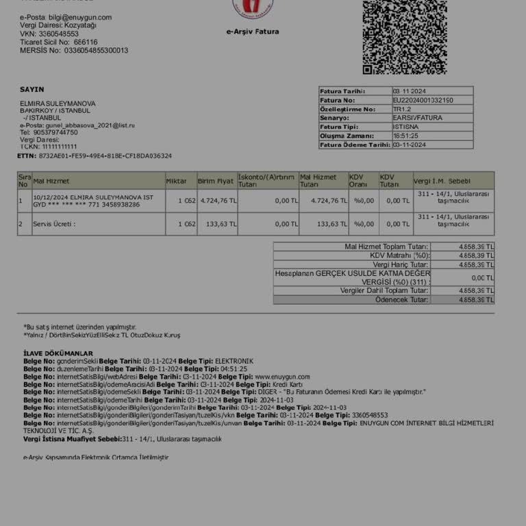 Uçak Bileti Değişiminde Fahiş Ücret Talebi
