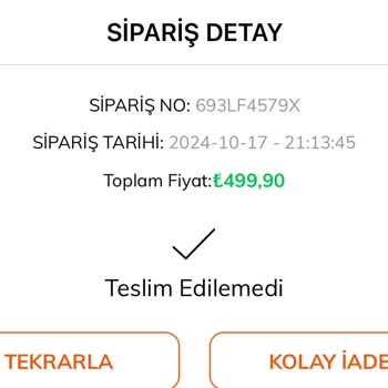 Tudors Siparişim Nerede Müşteri Hizmeti Yetersiz