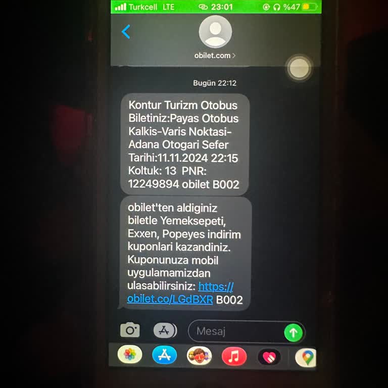 Otobüs Hareket Etti, Param İade Edilmiyor