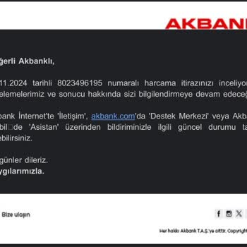 Akbank Kişisel Verilerin Korunması Ve Kart Güvenliği Sorunu!