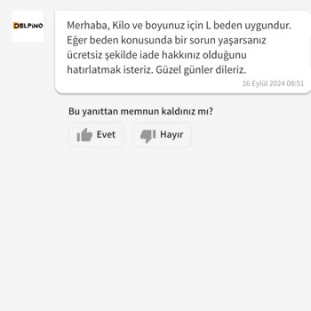 Yanlış Beden Tavsiyesi Ve Değişim Sorunu