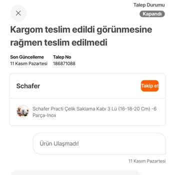 Eksik Ürün Teslimatı Ve Yanıltıcı Bilgilendirme Sorunu