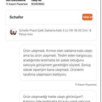 Eksik Ürün Teslimatı Ve Yanıltıcı Bilgilendirme Sorunu