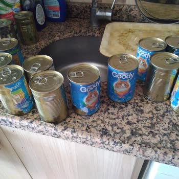 Damaged Goody Cat Food Cans from Pet Smart – Poor Customer Service