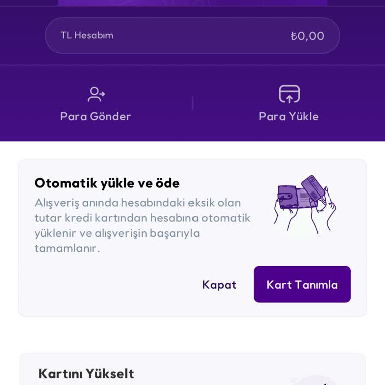 Param Uygulamasında Kredi Kartı Yükleme Sorunu