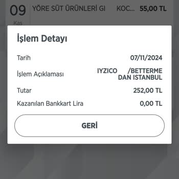 Betterme İzinsiz Kredi Kartı Çekimi Ve İade Talebi
