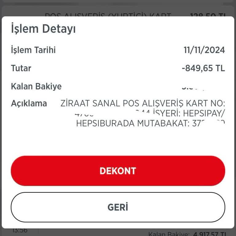 Hepsiburada'da Kaybolan Sipariş Ve Para İadesi Sorunu