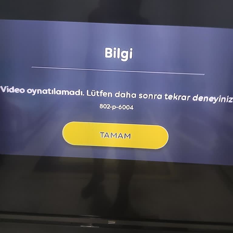 TV Plus'ta Sürekli Karşılaşılan Hata Kodu Sorunu