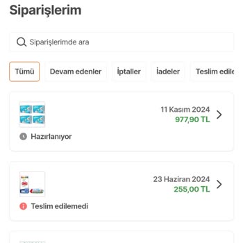 İndirimli Siparişim Görünmüyor Ve Para Çekildi