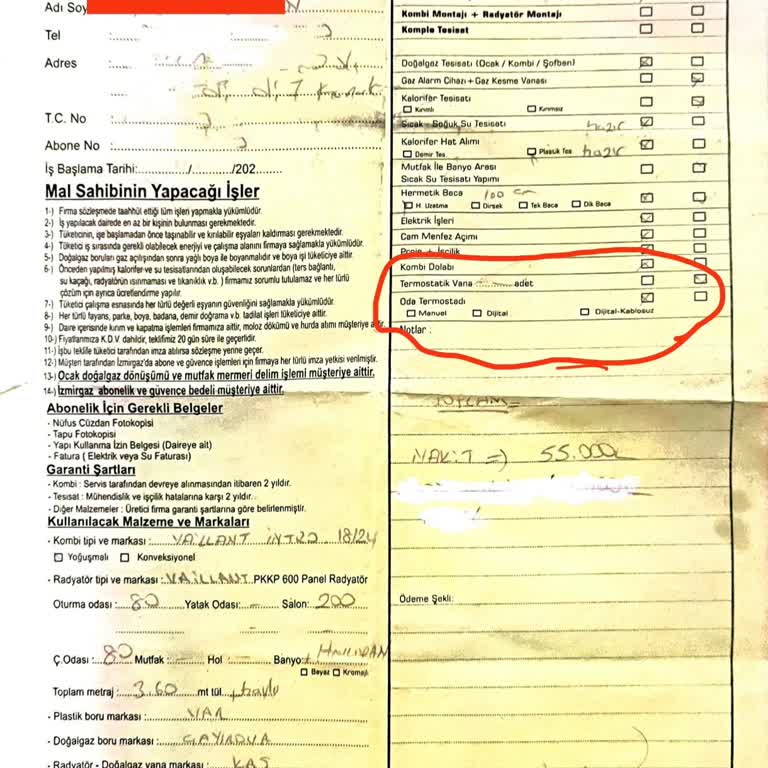 Sözünde Durmayan Tesisat Firması Mağduriyeti