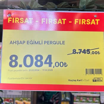 Koçtaş Bursa Nilüfer'de Satışa Sunulmayan Ürün Sorunu