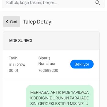 Sipariş İptali Ve Geciken Para İadesi Sorunu