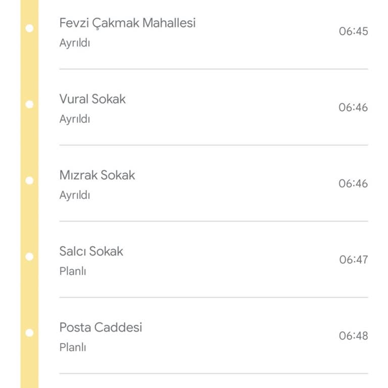 Otobüs Saatleri Ve Sürekli Gecikme Sorunu