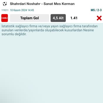 Nesine.com'da Yanlış Skor Güncellemesi Mağduriyeti