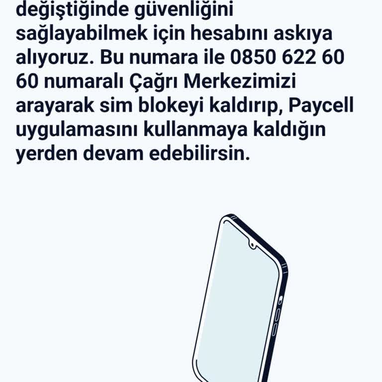 Paycell Sim Kart Değiştirme Sıkıntısı!