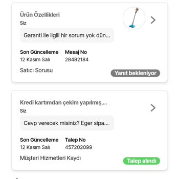 Dyson Siparişim Kayıp: Ne Onay Ne İptal