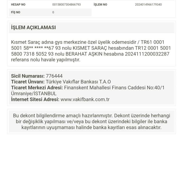 Üyelik Aktivasyonu Ve İletişim Sorunu