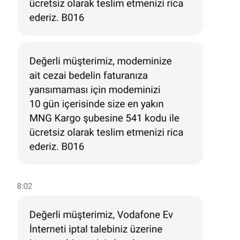 Vodafone İptal Sürecinde Çelişkili Bilgilendirme Ve Güvensizlik