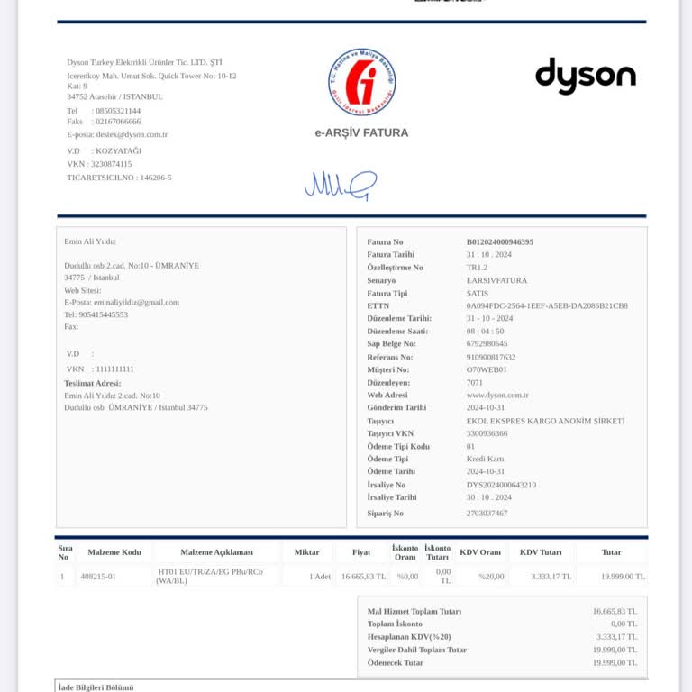 Çifte Çekim Kabusu: Dyson'dan Geri Dönüş Bekliyoruz