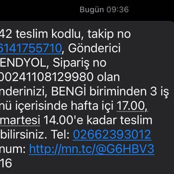 Teslimat Bölgesi Dışında Kalan Kargo Sorunu