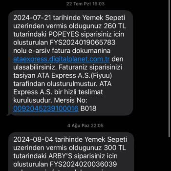 Fiyuu İle İletişim Sorunu Ve Yanlış Sipariş Rahatsızlığı