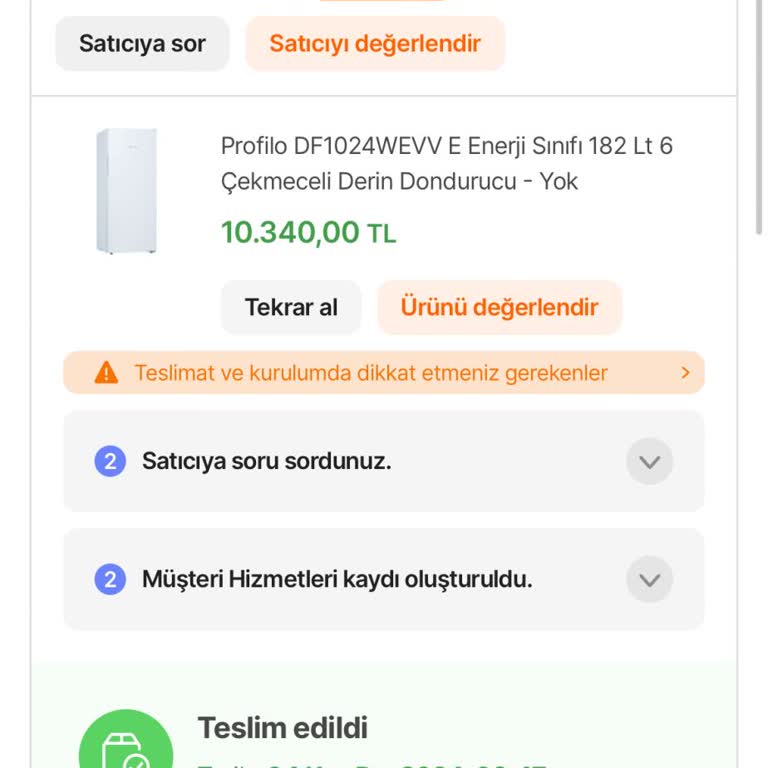 Kargolanmayan Ürün Ve Yanıtsız Sorular