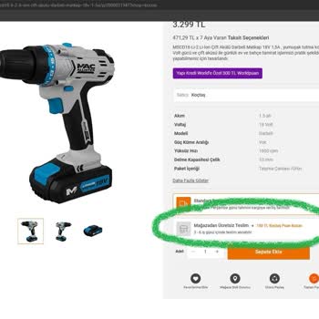 Teslimat Süresi Yanıltmacası