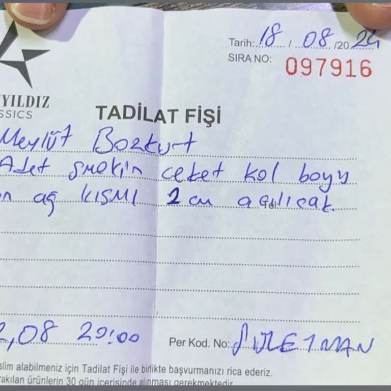 Yanlış Terzi İşlemleri Ve İlgisizlik