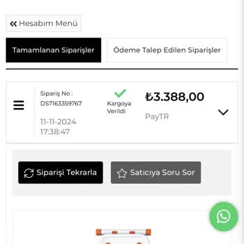İptal Edilen Siparişin Kargoya Verilmesi Sorunu