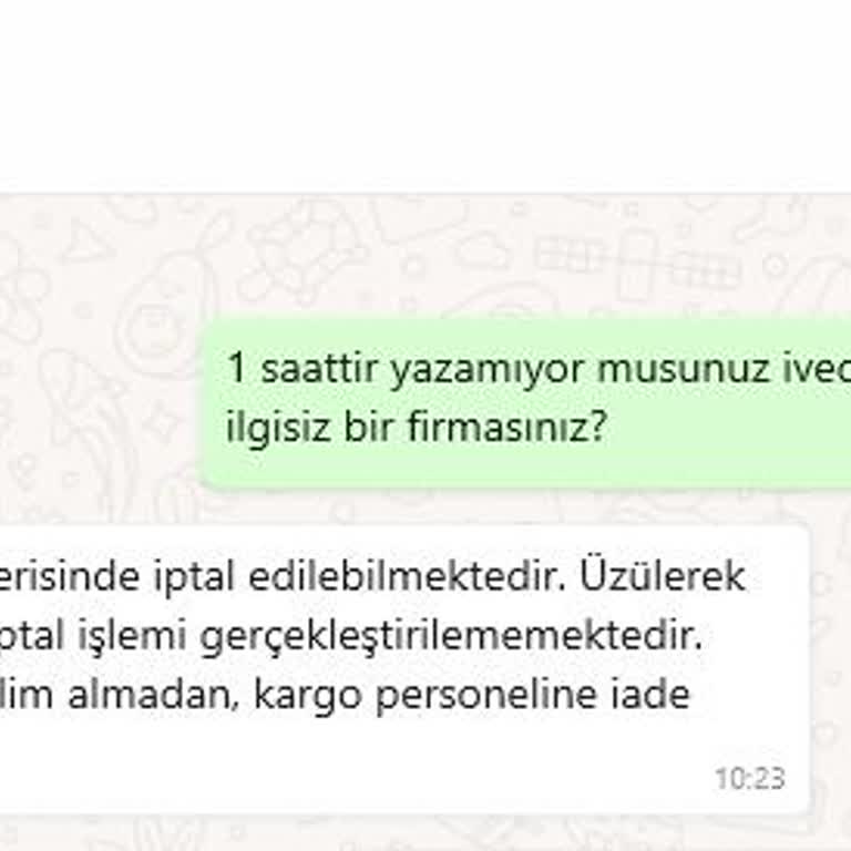 Penti.com'da İptal Edilemeyen Sipariş Mağduriyeti