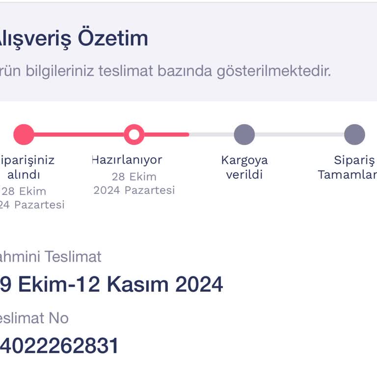 Teslimat Gecikmesi Ve İletişim Sorunları