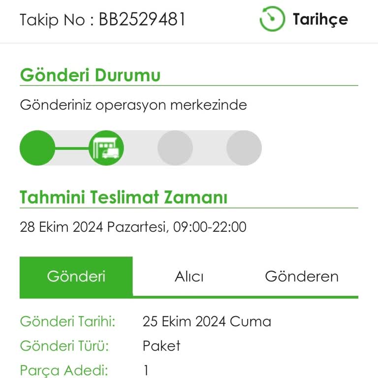 Kayıp Kargo Ve Yetersiz Destek Hizmeti