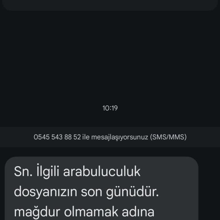 Sahte Hukuk Bürosu Mesajıyla Mağduriyet Tehdidi