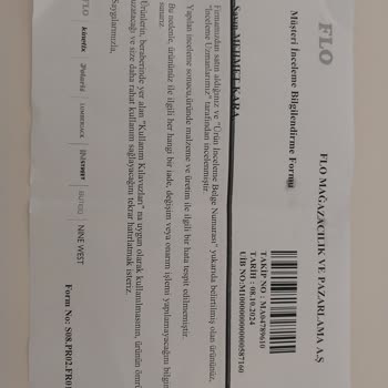 FLO Mağazası Ayıplı Ürünün Arkasında Durmuyor