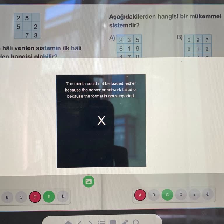 Soru Çözüm Videolarında Erişim Sorunu