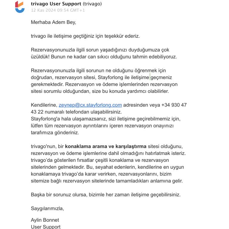 Rezervasyon Belirsizliği Ve İletişim Sorunları