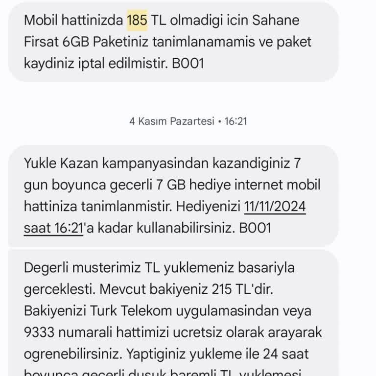 Tarife Karmaşası Ve Müşteri Hizmetleri Hayal Kırıklığı