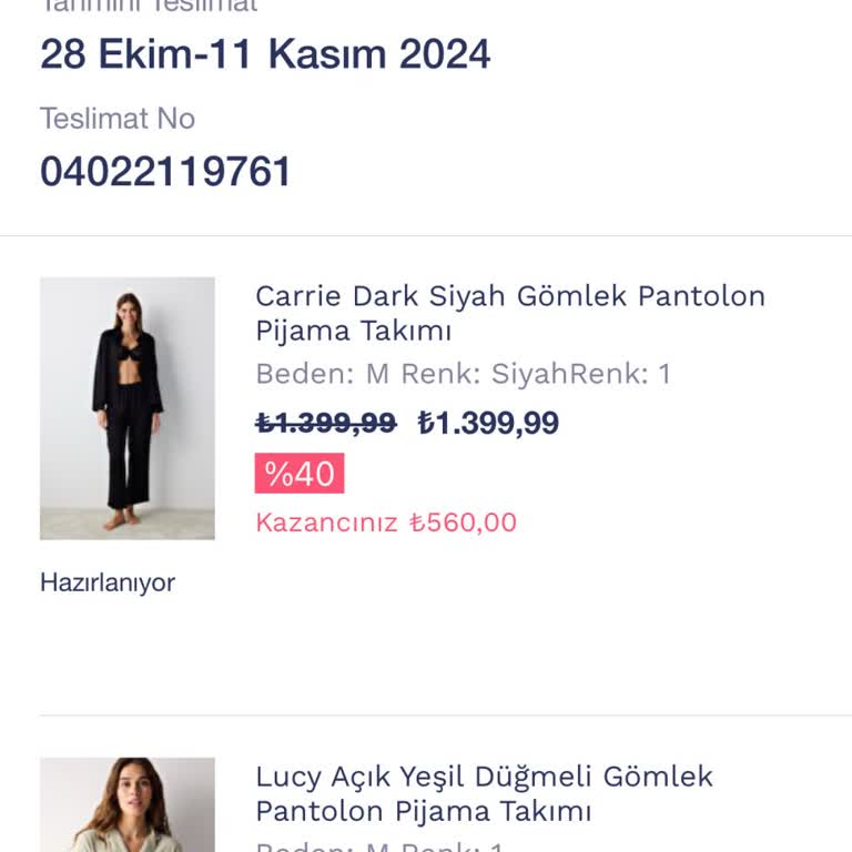 Siparişim Neden Hala Hazırlanıyor?