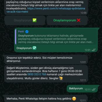 Penti'den Geciken Teslimat Ve Müşteri Hizmetleri Sorunu