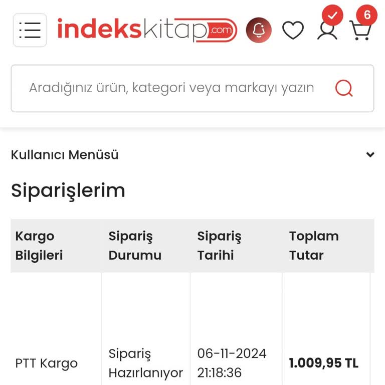 Siparişin Hazırlanma Sürecindeki Belirsizlik