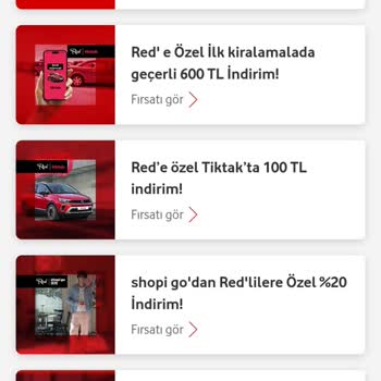 Vodafone Red Havaist Kampanyası Erişim Sorunu