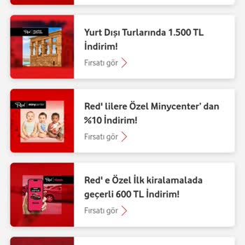 Vodafone Red Havaist Kampanyası Erişim Sorunu